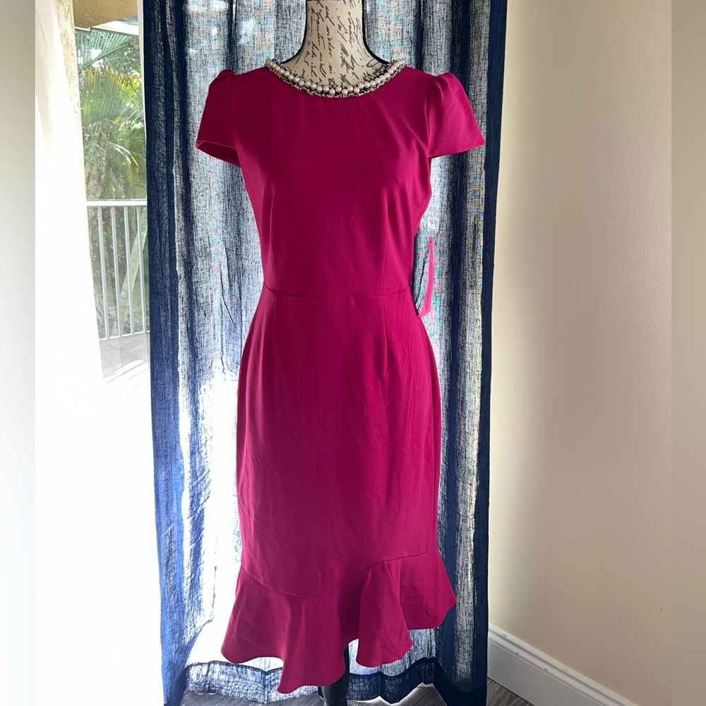 Betsey Johnson Pearl Collared Dress